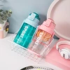 Nueva taza de agua de plástico portátil moda ambiental creativa copa del espacio de gran capacidad unisex deportes copa de agua Specification image